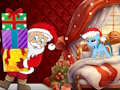 Jwèt Sou entènèt jwèt Plezi Nwèl Santa chape  sou entènèt