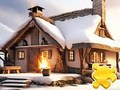 Jwèt Sou entènèt jwèt Jigsaw Puzzle: Snow House  sou entènèt