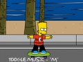 Jwèt Bart Simpson skèyt  sou entènèt