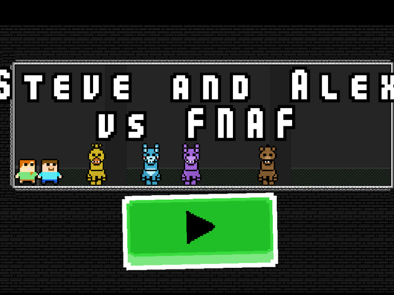Jwèt Steve ak Alex vs Fnaf  sou entènèt