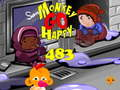 Jwèt Monkey Go Happy Etap 483  sou entènèt