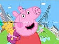 Jwèt Jigsaw devinèt: Peppa kochon Mondyal avanti sou entènèt