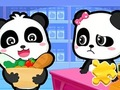 Jwèt Jwèt Devinèt tèt: ti bebe panda makèt  sou entènèt
