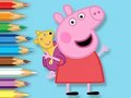 Jwèt Liv koloran: Peppa ak lous jwèt  sou entènèt