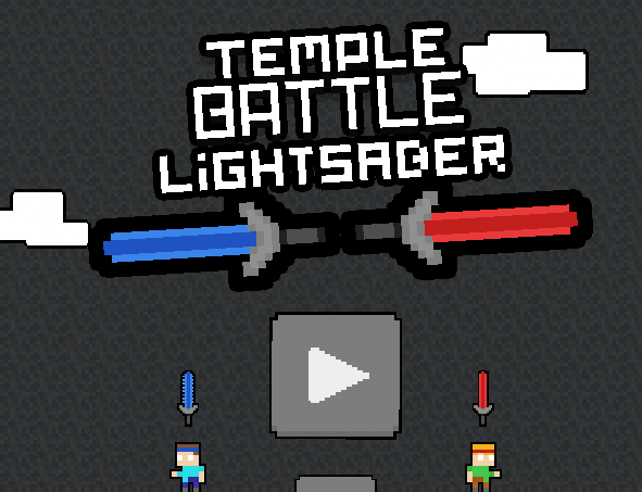 Jwèt Sou entènèt jwèt Tanp batay Lightsaber  sou entènèt