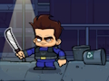 Jwèt Sou entènèt jwèt City Zombie Survival 2D  sou entènèt