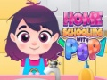 Jwèt Homeschooling ak Pop  sou entènèt