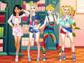 Jwèt Jwèt Tie Dye Princess  sou entènèt