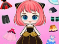 Jwèt Jwèt Chibi poupe abiye brikoleur  sou entènèt