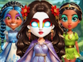 Jwèt Sou entènèt jwèt Elemantè DressUp majik  sou entènèt