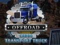 Jwèt Offroad kago transpò kamyon  sou entènèt