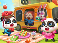 Jwèt Sou entènèt jwèt Jigsaw Puzzle: Little Panda Picnic  sou entènèt