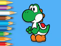 Jwèt Liv koloran: Yoshi Fishing Time  sou entènèt