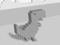 Jwèt T-Rex kouri 3D  sou entènèt