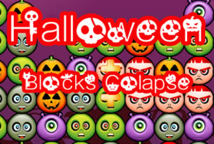 Jwèt Jwèt Halloween blòk tonbe  sou entènèt