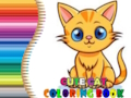 Jwèt Liv koloran chat cute  sou entènèt
