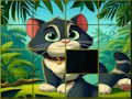 Jwèt Download jwèt la Cat Puzzle Slide  sou entènèt