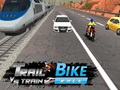 Jwèt Jwèt Trail bisiklèt vs tren ras  sou entènèt