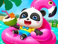Jwèt Sou entènèt jwèt Ti bebe panda vakans ete  sou entènèt