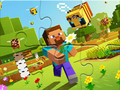 Jwèt Sou entènèt jwèt Jigsaw Puzzle: Mine Blockman  sou entènèt