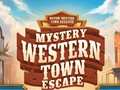 Jwèt Sou entènèt jwèt Mistè Western Town chape  sou entènèt
