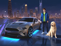 Jwèt Sou entènèt jwèt Mustang City Chofè  sou entènèt