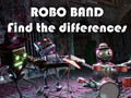 Jwèt Robot Band - Jwenn diferans ki genyen  sou entènèt