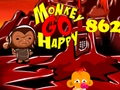 Jwèt Monkey Go Happy Etap 862  sou entènèt