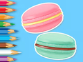 Jwèt Liv koloran: Macaron  sou entènèt