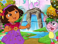 Jwèt Sou entènèt jwèt Jigsaw Puzzle: Dora Wonderland  sou entènèt
