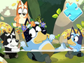 Jwèt Jwèt Devinèt tèt: Bluey Pool Spa  sou entènèt