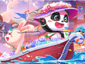 Jwèt Sou entènèt jwèt Jigsaw Puzzle: Baby Panda Fiesta  sou entènèt