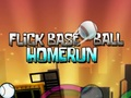 Jwèt Flick bezbòl super homerun sou entènèt