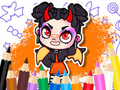 Jwèt Liv koloran: Avatar World Cute Devil  sou entènèt