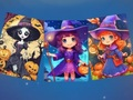 Jwèt Jwèt Spooky Halloween Jigsaw Puzzle  sou entènèt