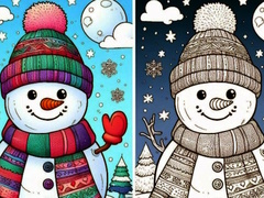 Jwèt Liv koloran Winter  sou entènèt