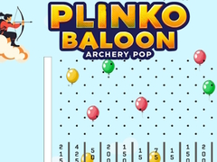 Jwèt Plinko balon archery pòp sou entènèt