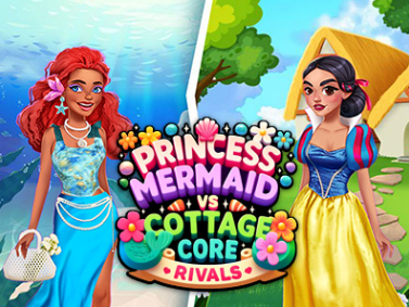 Jwèt Princess Cottage Core vs Mermaid Core rival  sou entènèt