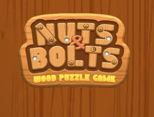 Jwèt Jwe sou entènèt la jwèt pou Nuts & Bolts Wood Puzzle Game  sou entènèt