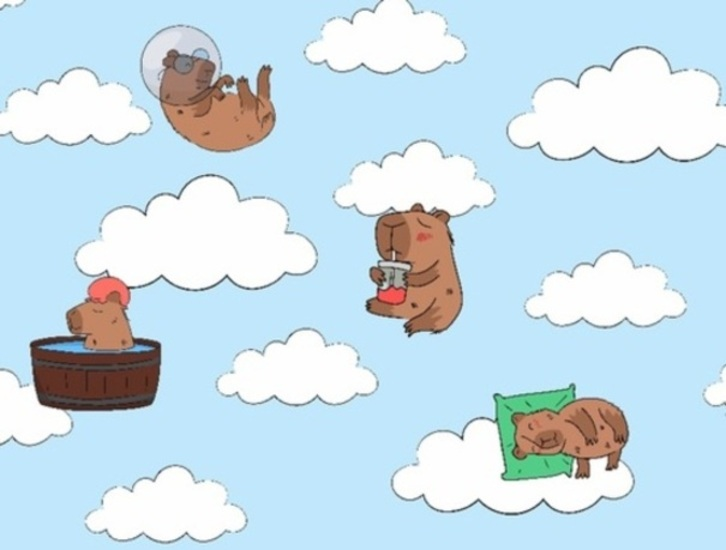 Jwèt 100 Capybaras kache sou entènèt