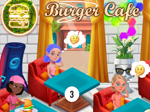 Jwèt Burger Cafe sou entènèt