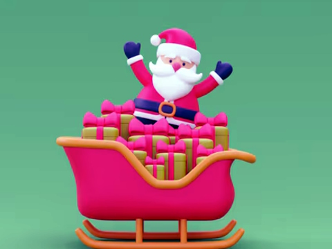 Jwèt Download jwèt la Nwèl Sledge Rider 3D  sou entènèt