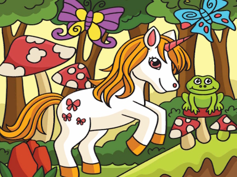 Jwèt Sou entènèt jwèt Unicorn Jwenn diferans ki genyen  sou entènèt