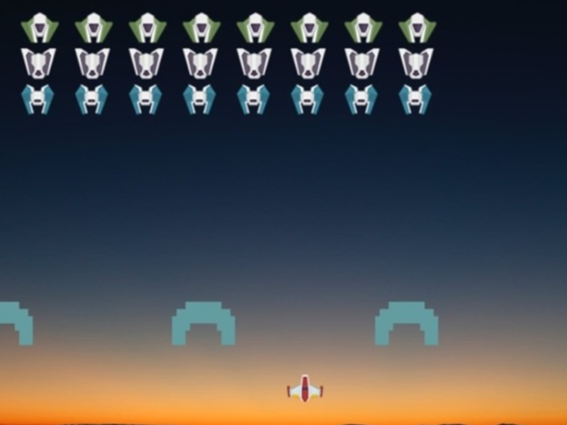 Jwèt Sou entènèt jwèt Space Invader  sou entènèt