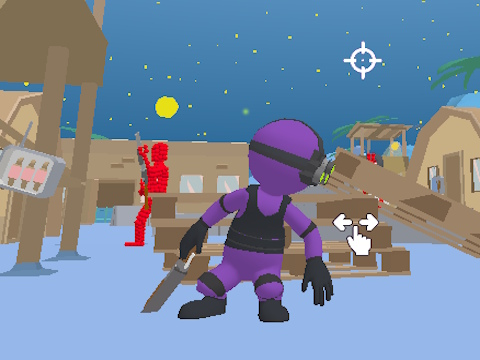 Jwèt Sou entènèt jwèt Mr Bal: enfiltrasyon Ninja Killstreak  sou entènèt