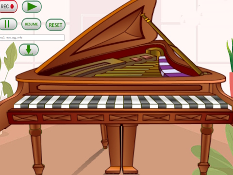 Jwèt Piano simulator sou entènèt  sou entènèt