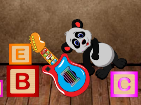 Jwèt Kids Guitar Music Time sou entènèt