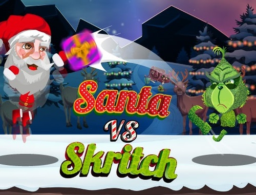 Jwèt Santa vs Skritch sou entènèt
