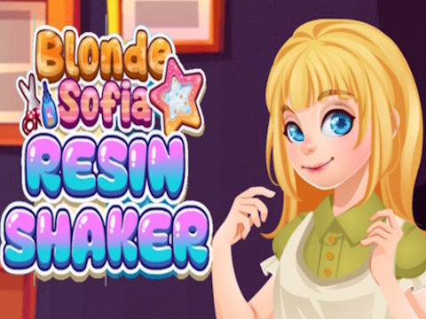 Jwèt Sou entènèt jwèt Blond Sofia Resin Shaker  sou entènèt