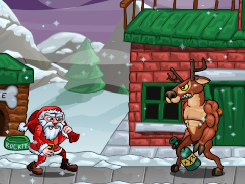 Jwèt Ale Santa  sou entènèt